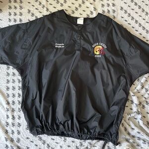 Used XXL Black Rawlings Nylon Pullover